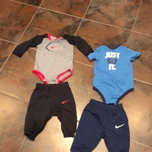 Nike outfits 6 to 9 months good condition